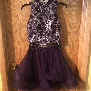 Homecoming two piece dress